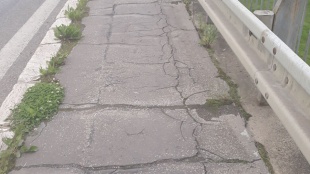 Chodník na nadjazde
