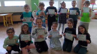 Predškoláci získali certifikát o absolvovaní Malej logickej olympiády