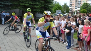 Príchod cyklistov
