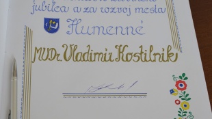Podpis v Pamätnej knihe mesta
