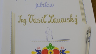 Podpis do Pamätnej knihy mesta Humenné