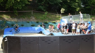 Miniskatepark  v Sanoku