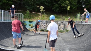 Miniskatepark  v Sanoku