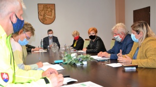 Zasadnutie krízového štábu (1.10.)