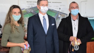 Dominika Sakáčová, Miloš Meričko a Ľubomír Pidanič