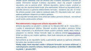Elektronické samosčítanie obyvateľov