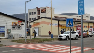 "Zebra na ceste" Laborecká ulica