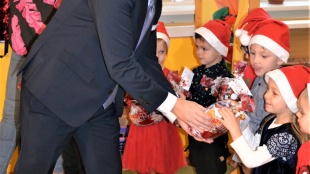 Mikuláš v MŠ Partizánska