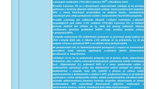 Výzva na podporu malých a stredných podnikov