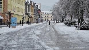Údržba pešej zóny (10.2.)
