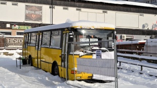 Mobilné odberové miesto na Hviezdoslavovej ulici