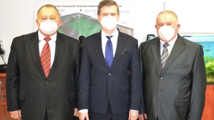 Vasiľ Guzan, Miloš Meričko a Vasil Gavula