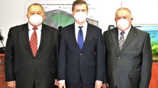 Vasiľ Guzan, Miloš Meričko a Vasil Gavula