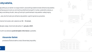 Sčítavanie obyvateľstva 2021