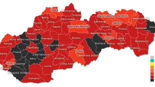 Regionálna Covid mapa (15.2.- 21.2.)