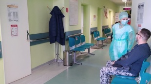 Vakcinácia učiteľov v humenskej nemocnici