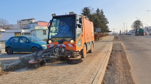 Čistenie mesta... v prvý marcový týždeň