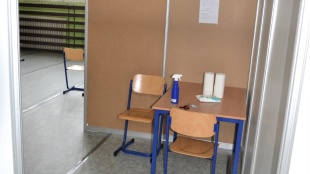 Vakcinačné centrum v Humennom - Obchodná akadémia (telocvičňa)