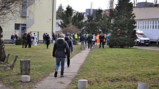 Veľkokapacitné očkovanie v Humennom (6.3.)