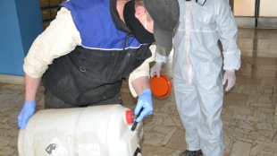 Dezinfekčný postrek v Dome osobitného určenia