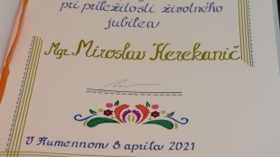 Miroslav Kerekanič oslávil jubileum