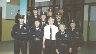Mestská polícia - školenie policajných taktík, Žilina 1992