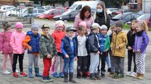 Škôlkari z MŠ Osloboditeľov