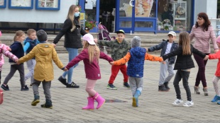 Škôlkari z MŠ Osloboditeľov