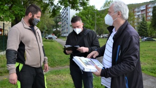 Rozšírenie cyklodopravy: Ševčenkova - Puškinova (odovzdanie stavby)