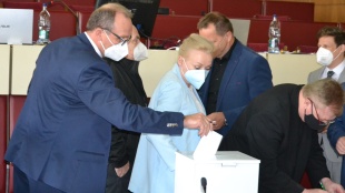 Hlasovanie poslancov MsZ Humenné