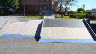 Opravené skateparkové ihrisko