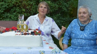 Mária Poláková so svojou dcérou Máriou Kirschnerovou