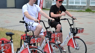 Bikesharing v Humennom: študenti Strednej odbornej školy polytechnickej
