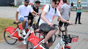 Bikesharing v Humennom: študenti Strednej odbornej školy polytechnickej