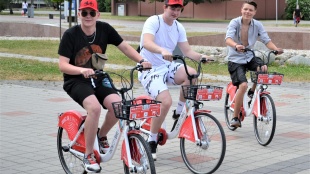 Bikesharing v Humennom: študenti Strednej odbornej školy polytechnickej
