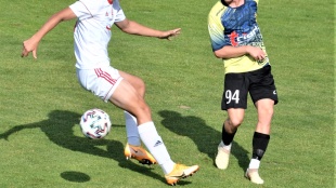 Humenné - Kisvárda 8:0. Kevin Komar
