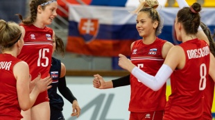 Slovenky na ME U16 vo volejbale (Humenné)