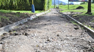 Rekonštrukcia cyklochodníka Ševčenkova - Puškinova / 9.8.