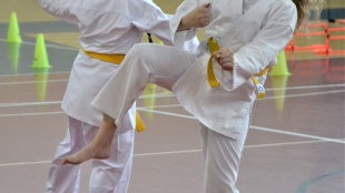 Mestské športové dni - karate a plávanie