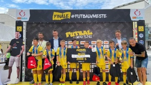 FK Humenné U-11 vo finále Futbalu v meste