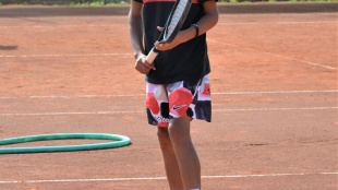 M-SR družstiev mladších žiakov v tenise - v Humennom - Leon Sloboda