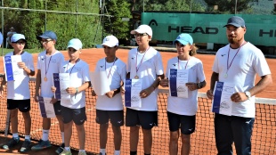 M-SR družstiev mladších žiakov v tenise - v Humennom - TK Love 4 tennis Bratislava