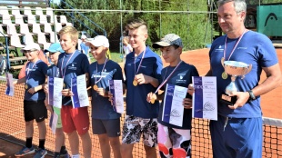 M-SR družstiev mladších žiakov v tenise - v Humennom - TC Baseline B. Bystrica