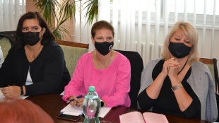 Jitka Fiľová (ZŠ Hrnčiarska), Katarína Sninčáková (ZŠ SNP 1) a Paulína Škerlíková (ZŠ Kudlovská)