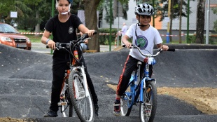 Pumptrack - otvorenie športoviska