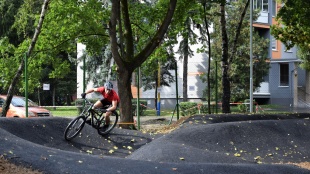 Pumptrack - otvorenie športoviska