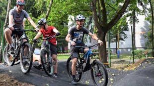 Pumptrack - otvorenie športoviska