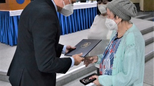 Oceňovanie priamych účastníkov národného boja za oslobodenie - Mária Polláková
