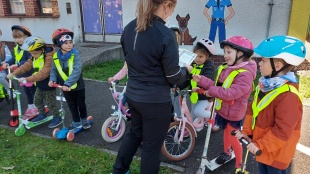 MŠ Štefánikova - Do školy na bicykli
