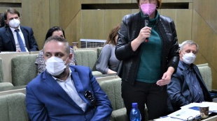 Daniela Galandová, primátorka Sniny, tiež položila otázku